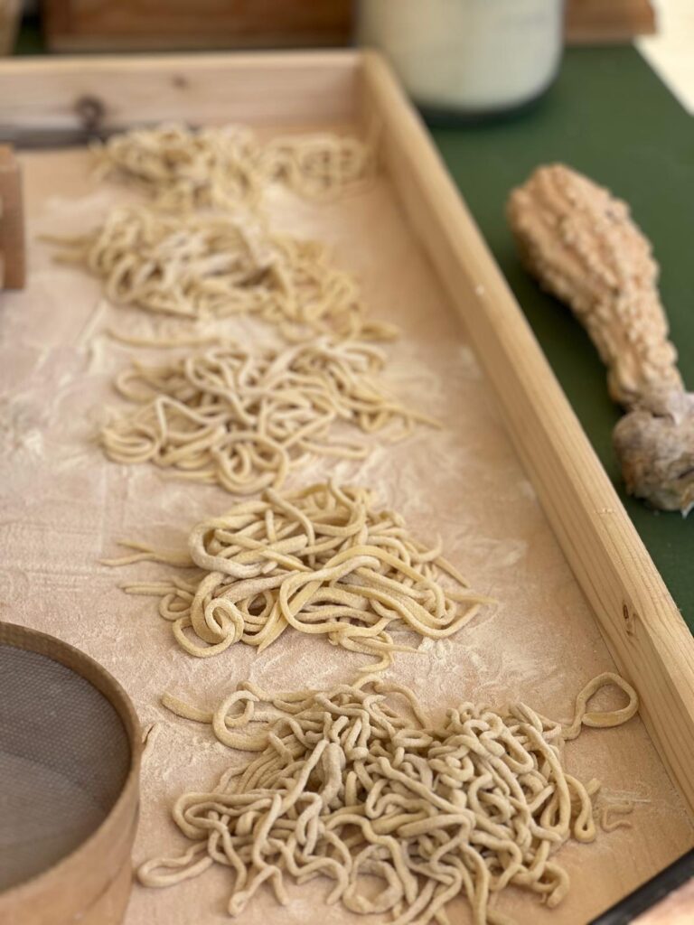Pasta fresca di grani antichi Tatam&agrave;