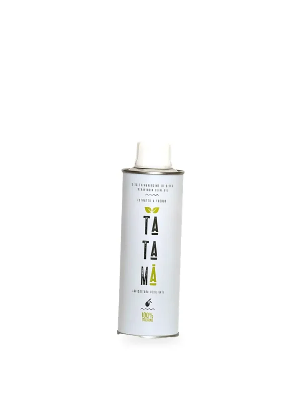 Olio extravergine d’oliva IGP Tatamà, lattina da 250 ml