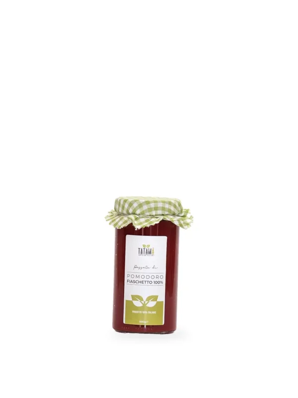 Passata di pomodoro Fiaschetto Tatamà, vasetto da 490 g